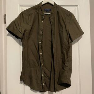 Zara Man Relaxed Fit Short Sleeved Button Down